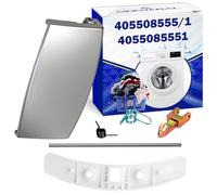Door Handle for Washing Machine in Kit with Original Code 405508555/1 4055085551 for Electrolux for AEG for Zanussi - Warranty 10 Years - MONTERAL