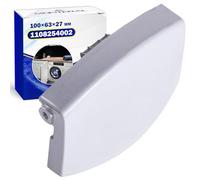 Door Handle for Washing Machine White in Colour with a Size of 100x63x27 mm with Original Code 1108254002 110825400/2 for Electrolux for AEG for Zanussi - Warranty 10 Years - MONTERAL