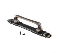 Door Handle, ForEuropean Antique Aluminium Alloy Exposed Handle Push-Pull For Wooden Sliding Door Double Door Invisible Entry(Bronze 282MM)