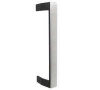 Door Handle Grab Bar for Beko CFP169 FFP167 Fridge Freezer 5907610700 (Silver / Black, 330mm)