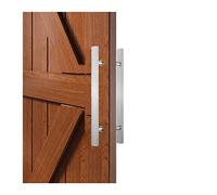 Door Handle Heavy Duty Commercial Sliding Glass Barn Door Handle Pull,H-Molding Contemporary Interior Exterior Door Pull Push Handles,20/23/32/47/59In Long,Back-to-Back Mount
