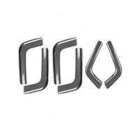 Door Handle Inner Handle for Cayenne 2011 2012 2013 2014 2015 2016 2017 ABS Center Armrest Handles Door Handle Panel Pull Cover Inner Accessories Trim