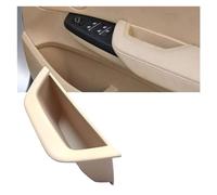 Door Handle Inner Handle Left Right Driver Door Plastic Pull Handle Armrest Panel Cover Trim for BMW X3 X4 F25 F26 2010-2011 2012 2013 2014 2015 2016(RHD Beige)