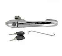 Door Handle Outside Front Left Chrome Fiat 500 Nuova Since 07/2007 735592024