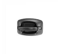 Door handle Left Front black 80/582 MIRAGLIO for FIAT PEUGEOT CITROËN