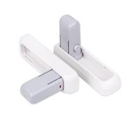 Door Handle Lock, 2 pcs, White, for Children and Pets, Prevents Opening of Doors, Child Proof Door Lock, Toddler Door Latch, Baby Safety Door Blocker, Childproof Door Lever Lock, Babyproofing Door