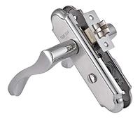 Door Handle Locks, Electroplated Polished Stainless Steel Silver Door Locks, Suitable for All Types of Internal Doors, Quiet Design,Do Not Disturb Sleep