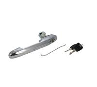 Door Handle Outside Front Left Chrome Fiat 500 Nuova Since 07/2007 735592024