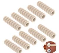 Door Handle Protector 10Pack Protective Handle Covers Soft Foam Kid Baby Safety Door Handle Knob Gaurd Beige Color