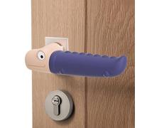 Door Handle Receiver - Child Safety Knob Cover, Soft Silicone Door Grip | Adjustable Prevents Accidental Locking, Easy to Install and Remove, Fits for Door Handle