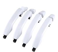 Door Handle Replacement Car Rear Tailgate Handle for GMC for Sierra 1500 2500 3500 for Yukon 2014-2018 Exterior Outside Door Handles(White)