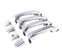 Door Handle Replacement Car Rear Tailgate Handle for GMC for Sierra 1500 2500 3500 for Yukon 2014-2018 Exterior Outside Door Handles(Silver)