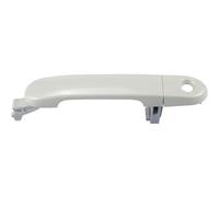 Door Handle Replacement Car Rear Tailgate Handle for Versa 2007-2012 Exterior Door Front Left 82640-EL12A 82641-EL12A(White Front Left)
