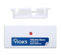 Door Handle Replacement for Bosch Siemens 00059129 Freezer Door Handle with Spring