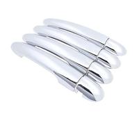 Door Handle Replacement for Grand for Modus 2004 2005 2006 2007 2008 2009 2010 2011 2012 Chrome Door Handle Cover Exterior Car Stickers Accessories Car Door Handle Protectors (Color : No Button 4
