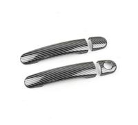 Door Handle Replacement for VW for Golf 4 for Jetta for Bora MK4 1999-2004 for Rabbit A4 1J Car Exterior Door Handle Covers Decor Accessories Carbon Texture 2(Carbon Texture 2)
