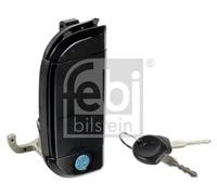 Door handle Right black 175766 FEBI BILSTEIN for VW TRANSPORTER Mk IV Van