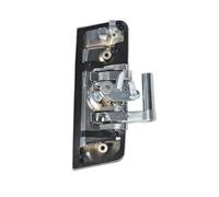 Door Handle Right Driver For Nissan 350Z 2003-2009 80607-CD41D 80606-CD01E Car Left Right Outside Outer Passenger Exterior Door Handle ABS (Silver-right)