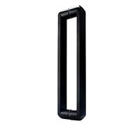 Door Handle, Single Door Push-Pull Handle/Bathroom Shower Room Glass Door Handle - Black, 10 Lengths/Length1240Mm