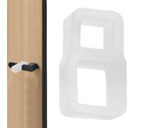 Door Handle Stopper - Silicone Protection Bumper, Noise-Reducing Wall Guard, Absorbing Cushion | Quiet Closing Accessory, for Dormitory Children's Room Reading Working Studying
