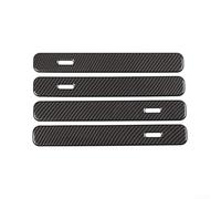 Door Handle Trim for Range Rover For VELAR 2017 2020, Set of 4 Carbon Fiber Patches, Scratch Protection with Easy Installation