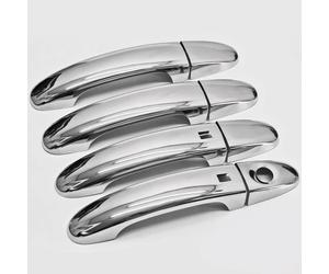 Door Handle Trims Stainless Steel Fits Ford Galaxy II|S-Max WA6|06-14 Keyless