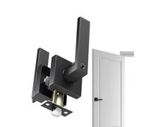 Door Handle with Lock - Alloy Interior Privacy Knob, Sturdy Lever with Bathroom Bedroom, Secure Entry Hardware for Home Safety, Interior Door Lock, Easy Installation Doors Handle for Home Office