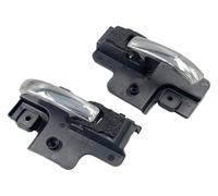 door handles car interior For Jeep For Compass For Patriot 2007-2010 Inner Handle Chrome Fit Door Pull Left Front Rear(1 Pair)