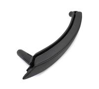 Door Handles Interior Car Left Right Passenger Door Pull Handle with Leather Cover Trim Replacement For BMW X5 X6 E70 E71 E72 2007-2013 Interior Door Handle(Left Black)