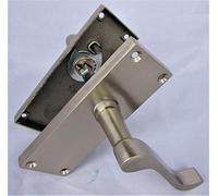 Door Handles Internal Quality Victorian Scroll Door Handles in Satin Nickle, Back Plate Size 118mm x 42mm. Haven Heritage Sold in Pairs