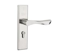 Door handles, Stainless Steel Keyed Mortise Lever Mount Latch Set Screen