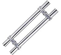 Door Handlesets Door Handle - Adjustable Hole Spacing Stainless Steel Commercial Glass Sliding Door Handle Push-Pull Door Handle Wooden Door Handle Barn Door Handle 5 Lengths/Length 800Mm/31