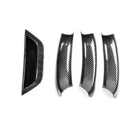 Door handrail decoration Front Windshield Wiper Blades Compatible With Golf FOR MK7 2013 2014 2015 2016 2017 2018 2019 2020(Carbon Fiber-4pcs)