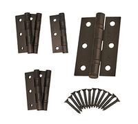 Door Hinge 3" / 76mm Dark Bronze Ball Bearing Washer CE Grade 7 for Fire Door 3 Pair