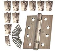 Door Hinge 4" / 102mm Antique Bronze Ball Bearing Washer CE Grade 11 for Fire Door 10 Pair