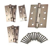 Door Hinge 4" / 102mm Antique Bronze Ball Bearing Washer CE Grade 11 for Fire Door 3 Pair
