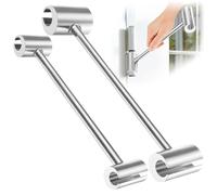 Door Hinge Adjustment Tool：2 Pcs Hinge Gap Adjusting Wrench Kit,8-19mm and 19-25mm Hinge Adjuster Tool for Fire Doors & Security Doors