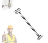 Door Hinge Adjustment Tool, Door Hinge Gap Adjustment Tool, 0.55-0.75 Inch and 0.9-0.98 Inch, for Residential, Fire, Security Doors, Upgraded Do-or Repair to-ol for Easy Repair (19-25mm)