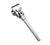 Door Hinge Adjustment Tool- Uprolled Steel Wrench for Fixing Sagging Sticking Misaligned Doors- 13-Inch Lever Jig for Fire Security Cleanroom Hinges- Silver