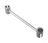 Door Hinge Adjustment Wrench Bender Tool For Flag Hinges 8-25mm Gap Repair Heavy Duty Steel Construction Precise Adjustments For Fire Security Cleanroom Doors(8-19mm)