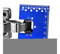 Door Hinge Alignment Spacer - 2 Piece Alignment Tool, Precision Cabinet Positioning Guide, Pencil Marking Aid | Hinge Installation Fixing Tool Beginners Professionals Home Renovation Workshop Crafting