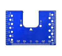 Door Hinge Alignment Spacer, Woodworking Magnetic, Door Hinge Mounting Positioning Tool, for Beginners Professionals Home Renovation Workshop Projects