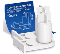 Door Hinge Bush 2 Pieces Hinge Socket Replacement for Bosch 00169301 169301 Miele 5384490 Door Hinge Replacement Parts for Refrigerator