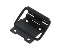 Door Hinge Door Hardware 2pcs 6 Holes Support Hinge W/Ring Silver/Black Metal Flight Case Toolbox Hinge for Suitcase Luggage Air Box Accessories 60 * 35mm(Black)