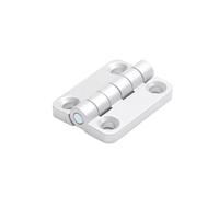 Door Hinge Door Hardware HL009 Switch Cabinet Lock with Stud Hinge CL209-1C Countersunk Distribution Box Cabinet Door Hinge Furniture Hinge(White,209-2C)