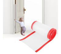 Door Hinge Guard Baby Proof Finger Pinch Guard Cover Anti-pinch Double-Sided Paste Door Finger Guard Translucent Child Safety Prevents Finger Pinch Injuries and Door Related Injurie(Translucent)