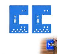 Door Hinge Installation Template,Cabinet Drilling Guide Jig,Adjustable Alignment Tool for Woodworking,Professional FixingPlate for Furniture Assembly,Precise HolePositioning,Quick MountingHardware-A