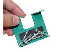 Door Hinge Jig - 2.6 Inches ABS Alignment Tool | Precise Accessory for Latches and Hinges - Easy Installation for Cabinets, Drawers and Doors