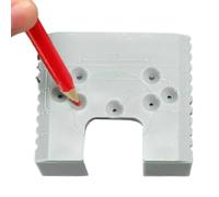 Door Hinge Jig | Door Hinge Cut Out Tool - Magnetic Accurate Installation Jig | Precision Mortise Template for Indoor & Outdoor Frames | Carpenter Gear for Home Garage & Workshop