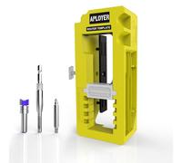 Door Hinge Jig, Door Hinge Router Jig & Mortising Tool for 3" to 5" Hinges - Compatible with Square and Radius Corners 1/4" - 5/8"